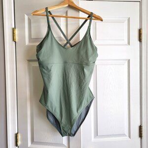Prana Women Marina One Piece XL (40D) Army Green